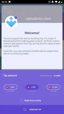 Brave Browser (Beta) android App screenshot 3