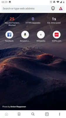 Brave Browser (Beta) android App screenshot 4